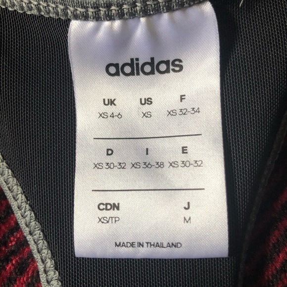 Brand New Adidas Grey Sports Bra - Picture 3 of 3